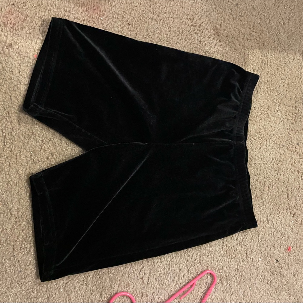 Forever 21 velour bikers